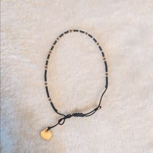COPY - Black and gold friendship bracelet